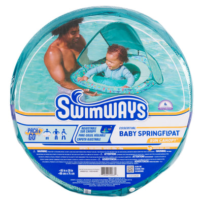 SwimWays, Essential Baby Spring Float with Sun Canopy