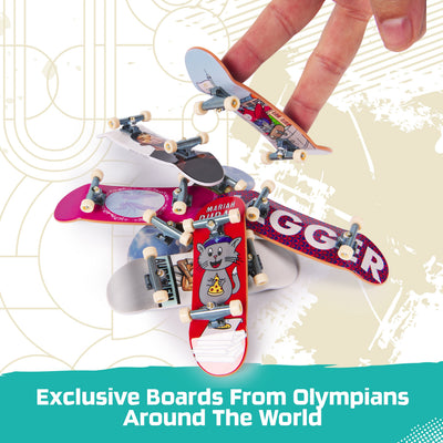 Tech Deck, Competition Legends Olympic Games Paris 2024 Fingerboard 8-Pack