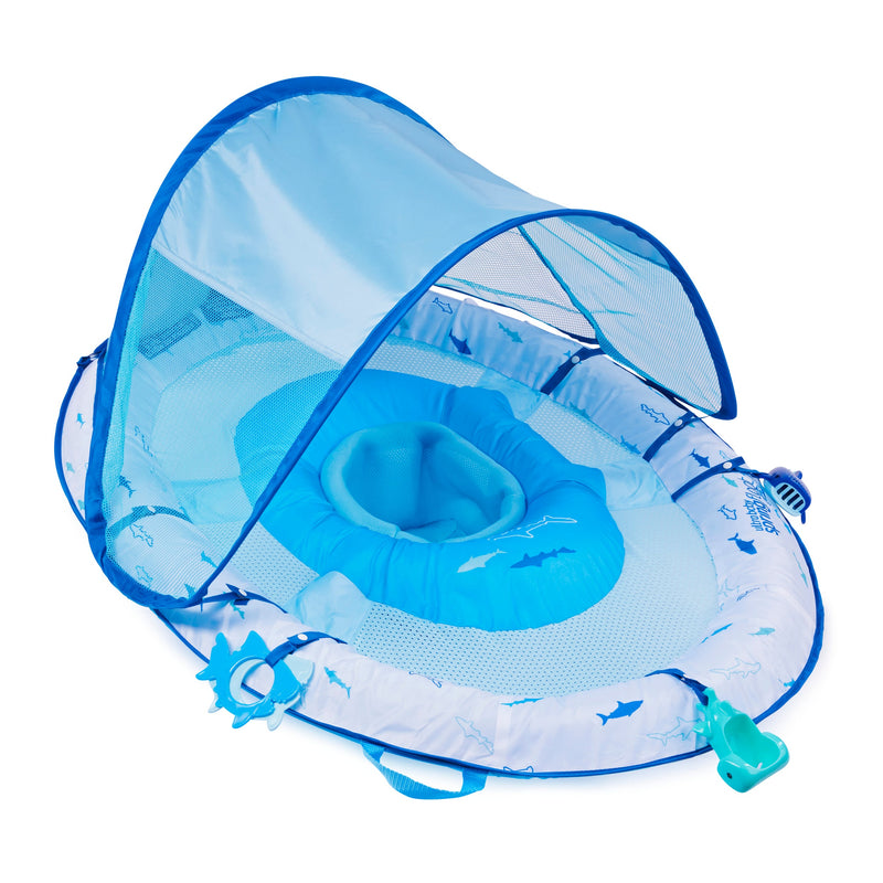 Swimways Ultra Baby Spring Float with Sun Canopy - Shark